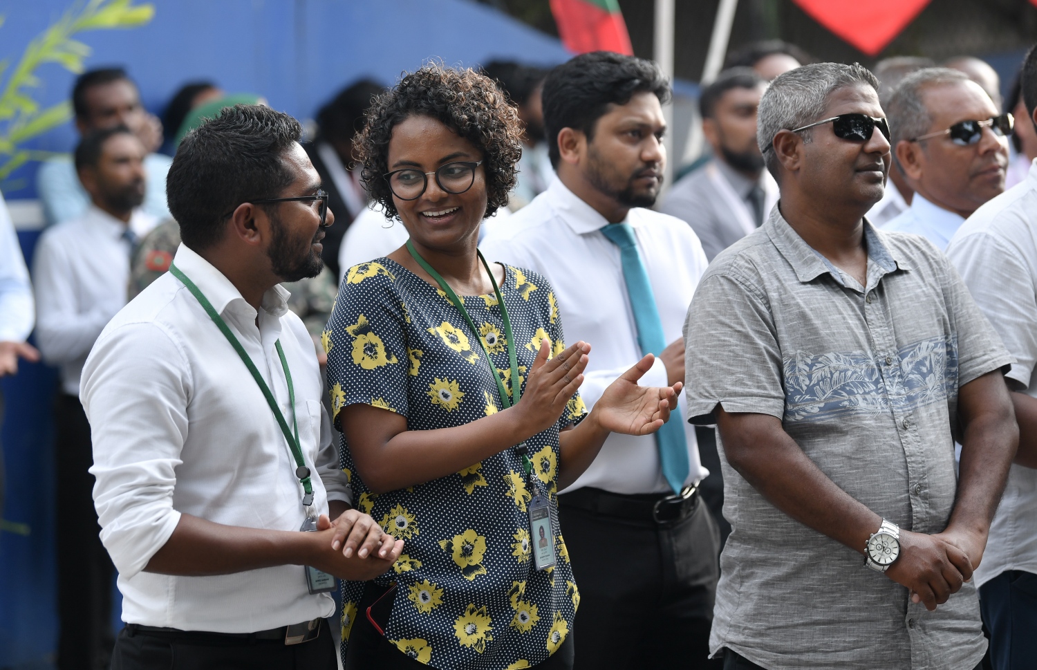 މަގު ހެދުމުގެ ރަސްމިއްޔާތުގައި އިއްޔެ ބައިވެރިވި ބައެއް މީހުން -- ފޮޓޯ: ނިޝާން އަލީ/ މިހާރު