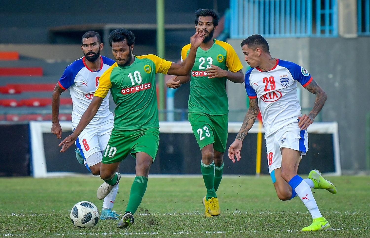 އޭއެފްސީ ކަޕް ޕްލޭއޮފް ބުރު: މާޒިޔާ އާއި ބެންގަލޫރު ބައްދަލުކުރި މެޗު