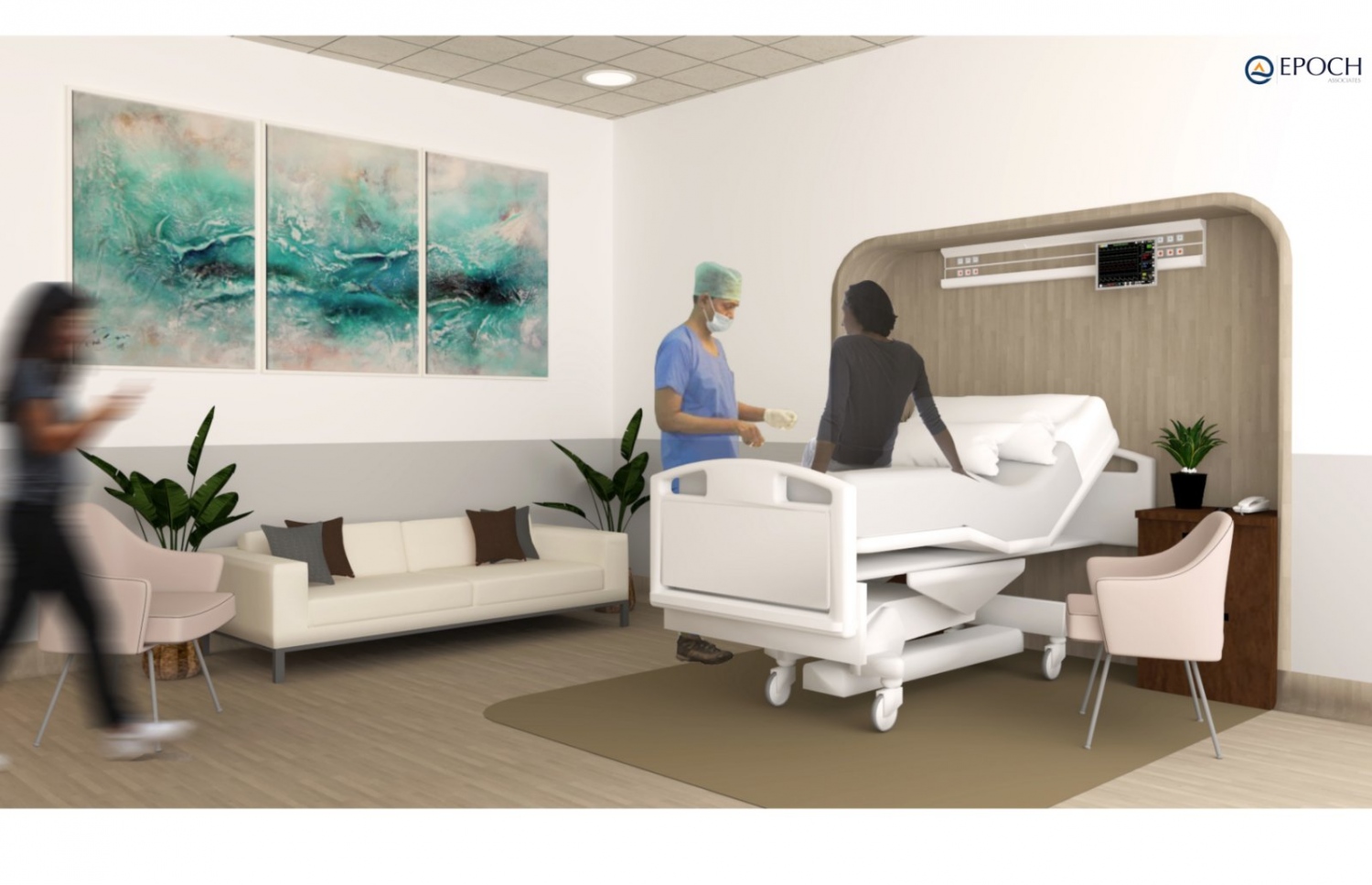 ދ. ކުޑަހުވަދޫގައި ސަރުކާރުން އިމާރާތް ކުރާ އާ ހޮސްޕިޓަލްގެ ޕްރައިވެޓް ރޫމެއްގެ ކުރެހުމެއް: މި ހޮސްޕިޓަލް އިމާރާތް ކުރަނީ ކުޑަހުވަދޫގައި އަލަށް ހިއްކި ސަރަހައްދުގައި.