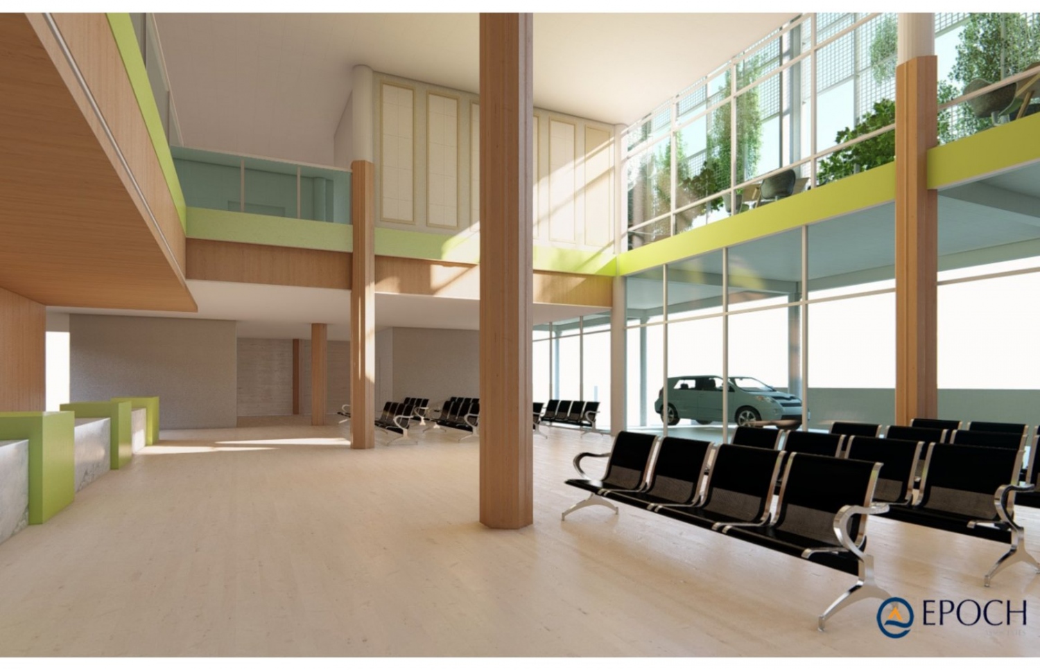 ބ. އޭދަފުށީގައި ސަރުކާރުން އިމާރާތްކުރާ އާ ހޮސްޕިޓަލްގެ ލޮބީ އޭރިއާގެ ކުރެހުމެއް: އޭދަފުށީގެ އާ ހޮސްޕިޓަލް ވެސް އިމާރާތް ކުރަނީ މިހާރުގެ ހޮސްޕިޓަލް ހުރި ބިމުގައި.