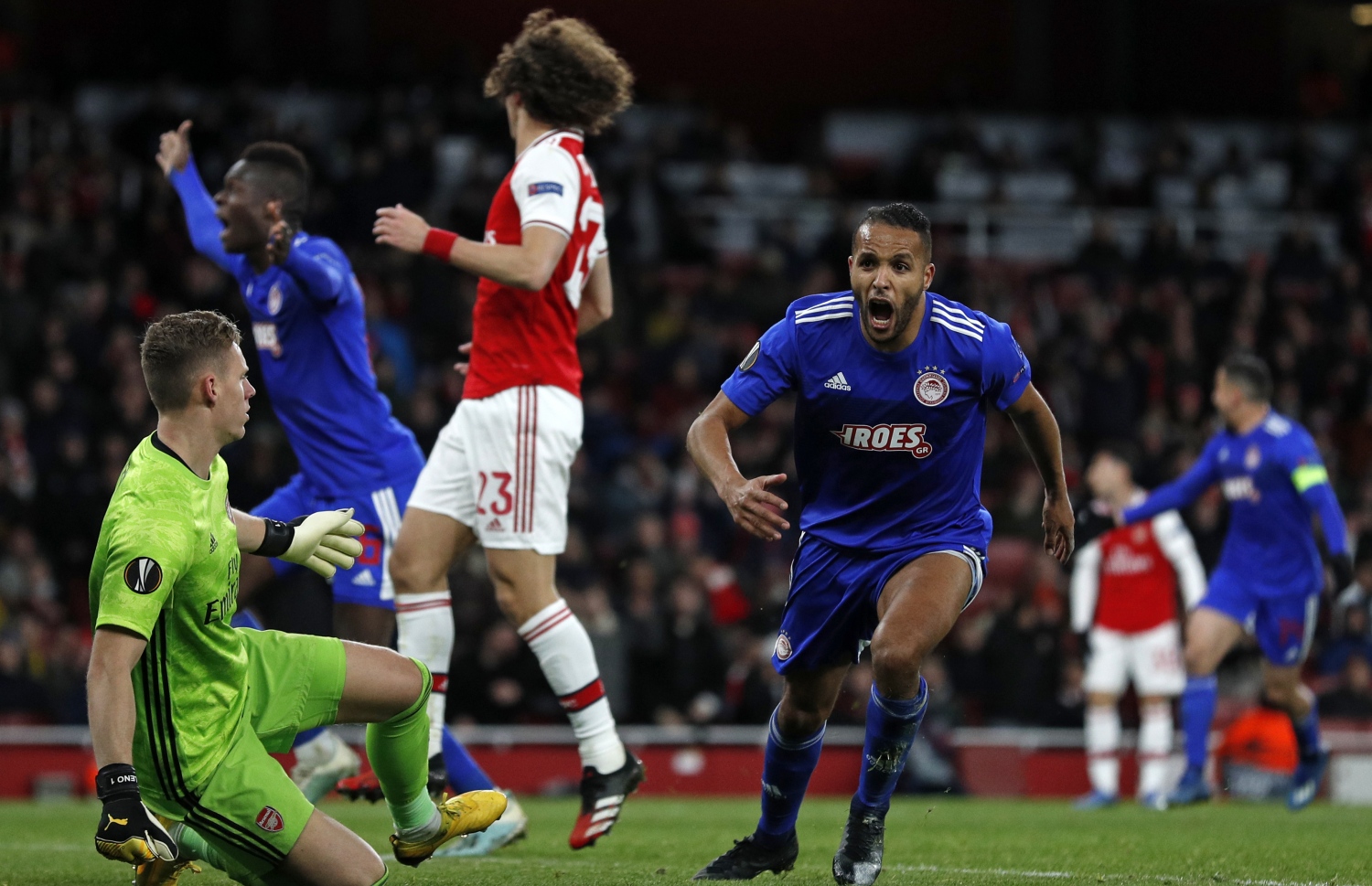 އޮލިމްޕިއާކޯސްގެ އެލް އަރާބީ ފަހު ވަގުތު ލަނޑު ޖެހުމަށް ފަހު އުފާފާޅުކުރަނީ. -- ފޮޓޯ: އޭއެފްޕީ