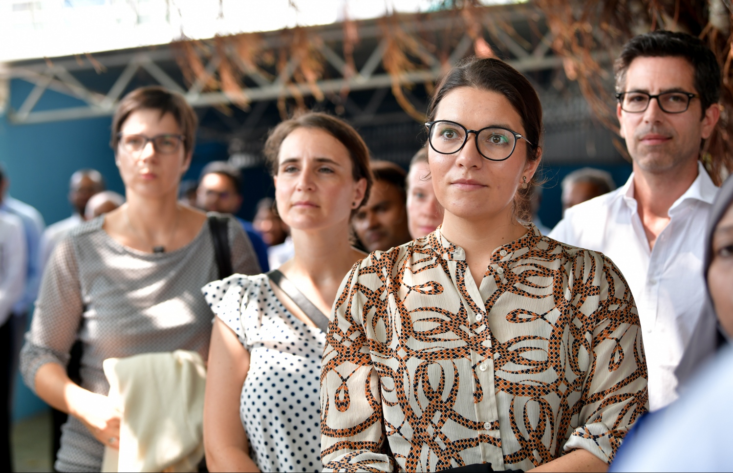 ވީއެފްއެސް ގްލޯބަލްގެ އޮފީހެއް ރާއްޖޭގައި ހުޅުވުމުގެ ރަސްމިއްޔާތުގައި ބައިވެރިވި ބައެއް މީހުން -- ފޮޓޯ: ނިޝާން އަލީ/ މިހާރު