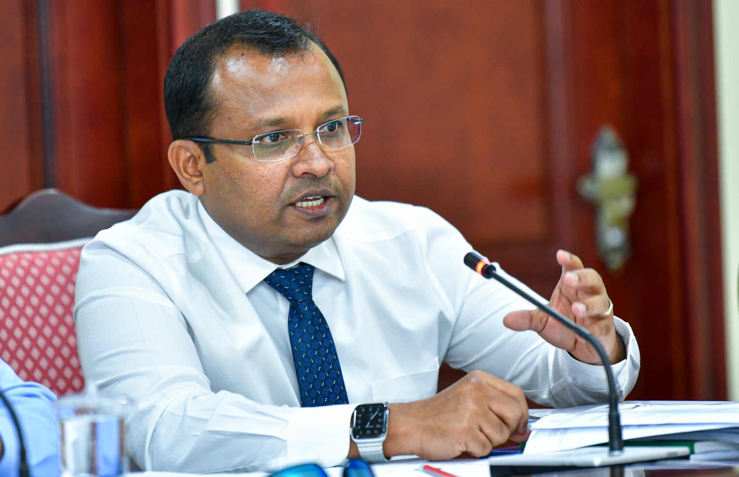 ތިމަރަފުށީ ދާއިރާގެ މެމްބަރު އަބްދުﷲ ރިޔާޒް: ޕެންޝަންގެ ގާނޫނު މުރާޖައާ ކުރަން އޭނާ ހުށަހެޅުއްވި މައްސަލައަށް މަޖިލީހުން ބަހުސްކުރަން މެޖޯރިޓީ އޮތް އެމްޑީޕީގެ ބޭނުމެއް ނުވި.