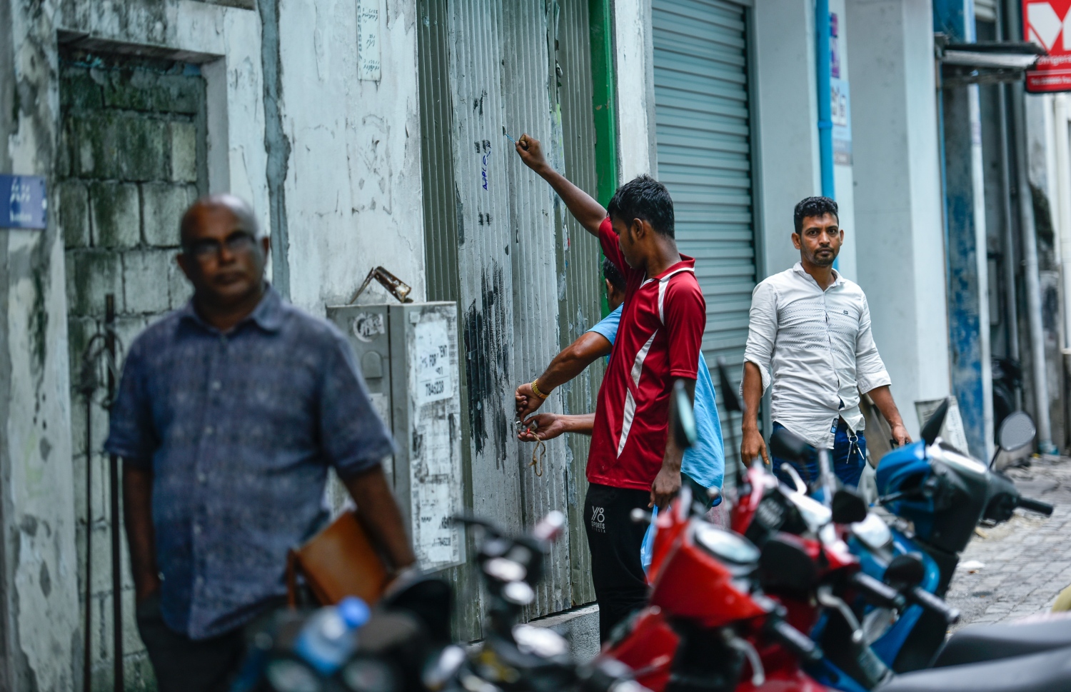 މާލެ ސަރަހައްދު 24 ގަޑިއިރަށް ބަންދުކުރުން