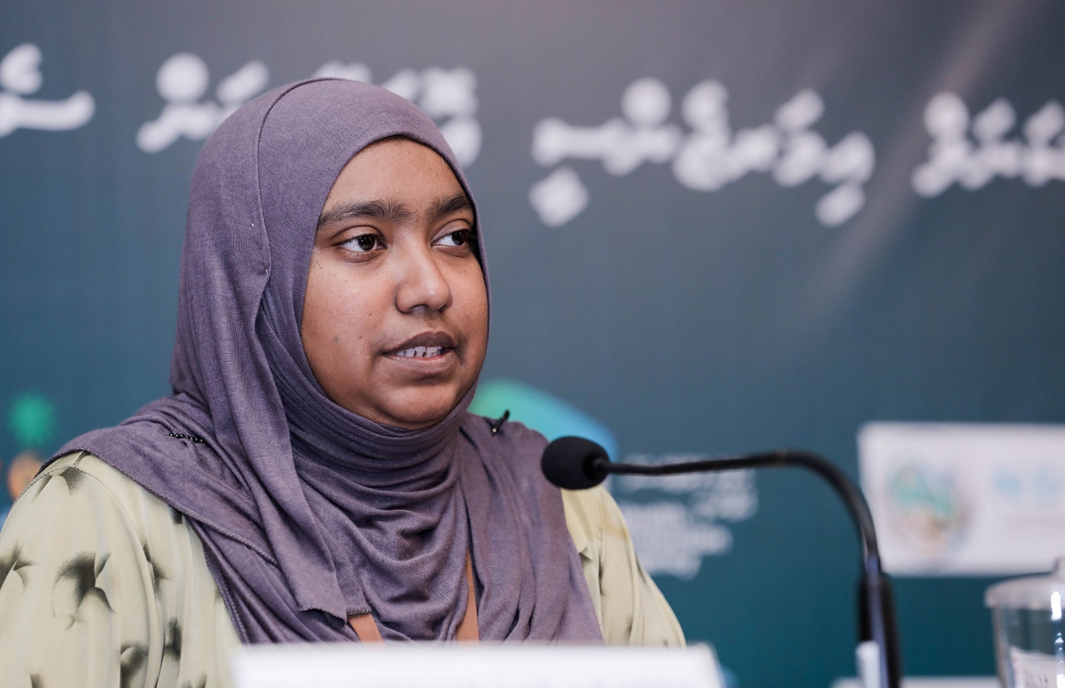 މިއަދުގެ މީޑިއާ ބްރީފިންގައި ޑރ. ނަޒްލާ ވާހަކަ ދައްކަވަނީ.