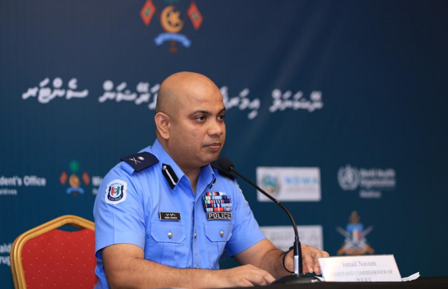 މިއަދުގެ މެންދުރުގެ މީޑީއާ ބްރީފިންގައި އޭސީޕީ ނަވީރުން ނޫސްވެރިއެއްގެ ސުވާލެއް އަޑުއައްސަވަނީ.