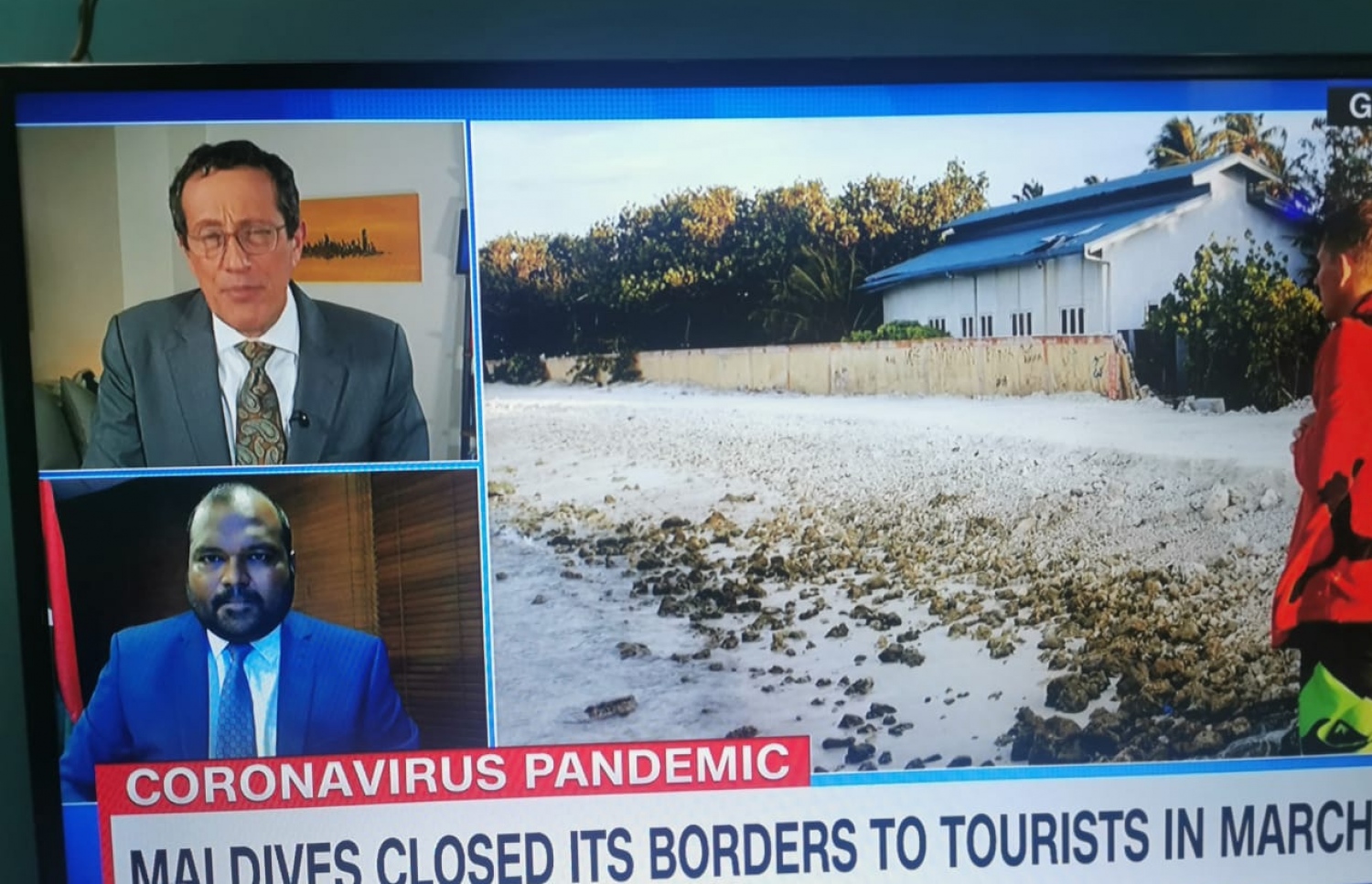 ސީއެންއެންގެ "ކުއެސްޓް މީންސް ބިޒްނަސް ޝޯގައި މިނިސްޓަރު އަލީ ވަހީދު މިރޭ ބައިވެރިވެވަޑައިގަންނަވަނީ.