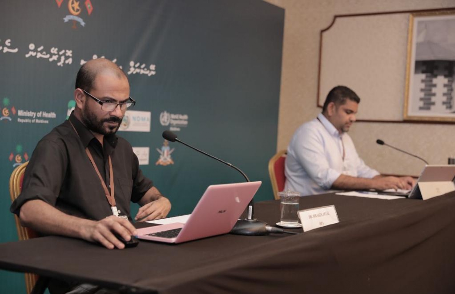 މިރޭގެ މީޑިއާ ބްރީފިންގައި މަބްރޫކާއި ޑރ. އަފްޒަލް ބައިވެރިވެވަޑައިގަންނަވަނީ.