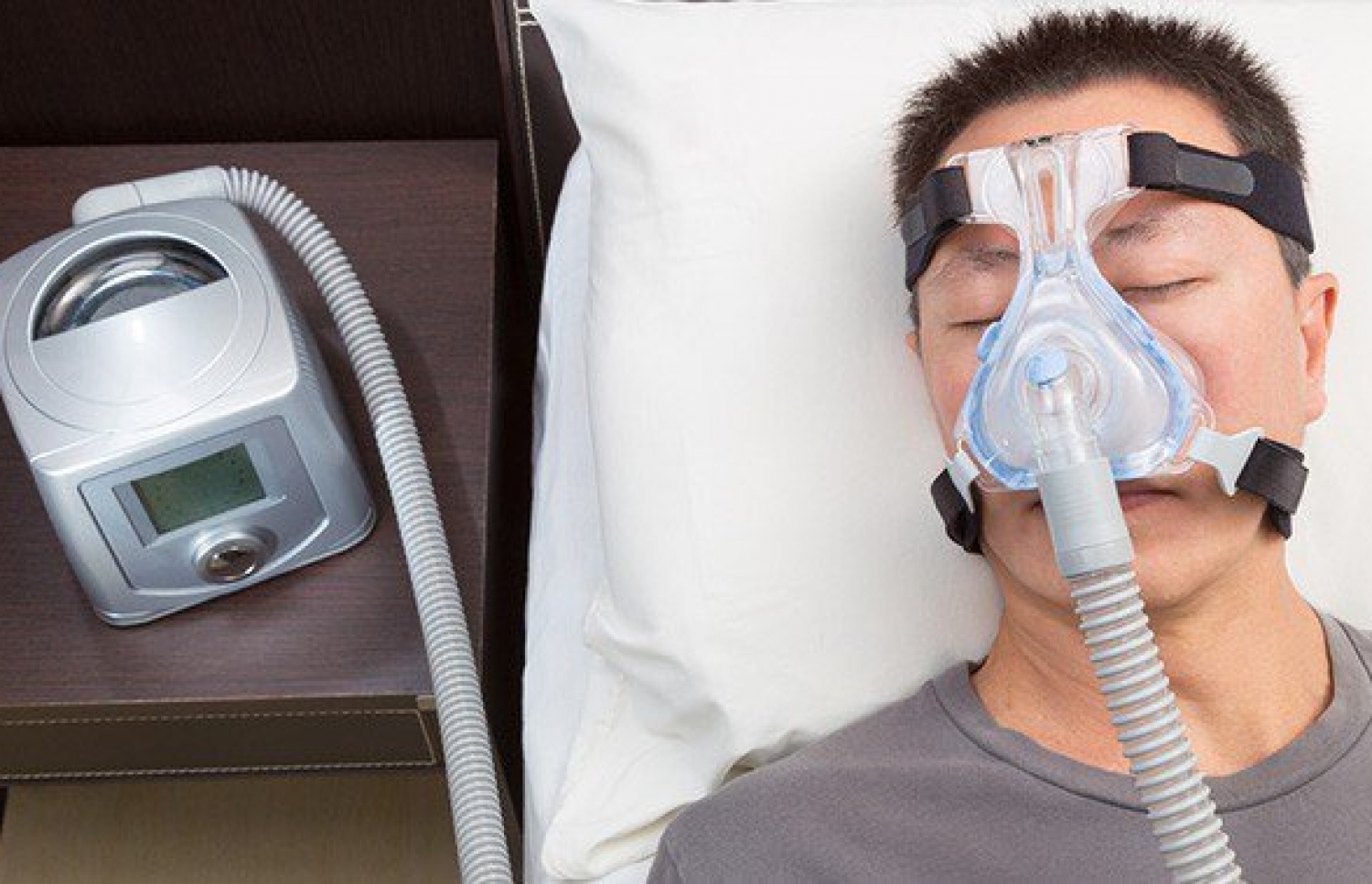 ހޮޅި ނުލައްވާ ވެންޓިލޭޝަން ދިނުމަށް ބޭނުންކުރާ "ސީޕެޕް" މެޝިނެއް ގުޅާފައި