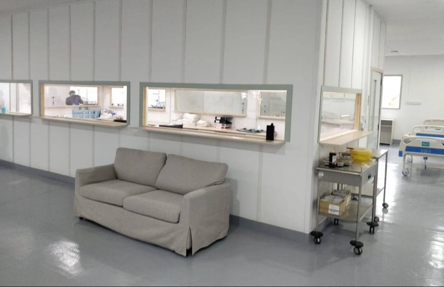 ހުޅުމާލެ ކަރަންޓީން ފެސިލިޓީ: އެތަން ބޭނުން ކުރަން ފެށުމުގެ ފަހުގެ ތައްޔާރީތައް އަންނަނީ ވަމުން-- ފޮޓޯ: އެންއީއޯސީ