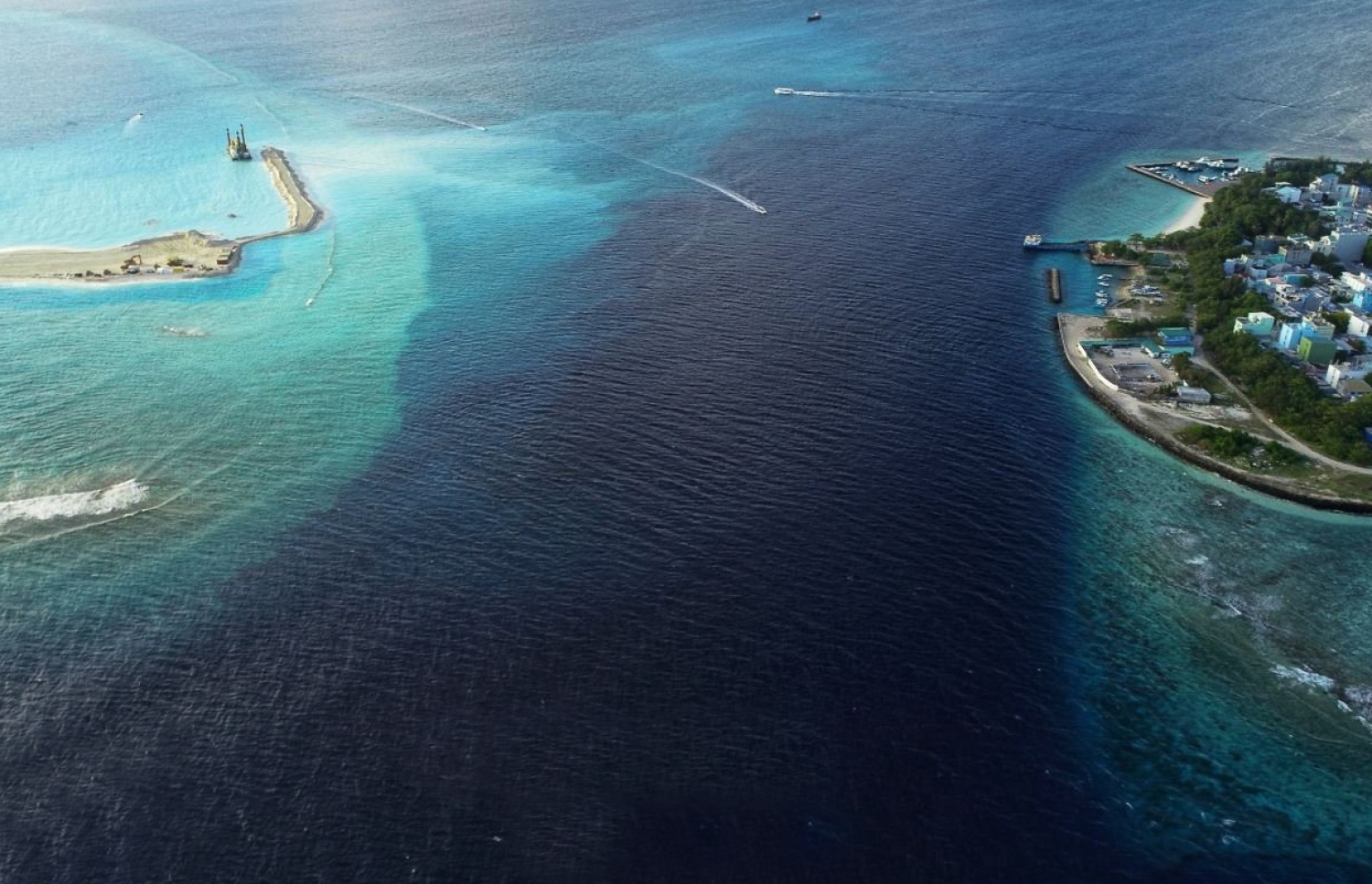 ގުޅީފަޅު ހިއްކުމުގެ ތެރޭގައި ވެލިތައް ފޭދިގެން ކަނޑަށް ދަނީ: ފަރުތަކަށް ވެލި އެޅުމަކީ ފަރުތައް މަރުވާ ސަބަބެއް ކަމަށް ތިމާވެށީގެ މާހިރުން ބުނޭ --