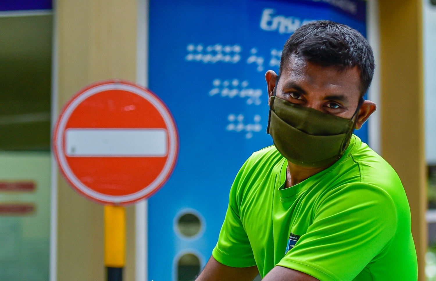 މާލެ: ޖޫން 6، 2020: އެޗްޕީއޭ އިން މޭ މަހު 28 ގައި ލޮކްޑައުން އަށް ދިން ލުޔާއެކު، މާލެތެރެ ހަލަބޮލިވުން.-- ފޮޓޯ: އަހުމަދު އަވްޝަން / މިހާރު