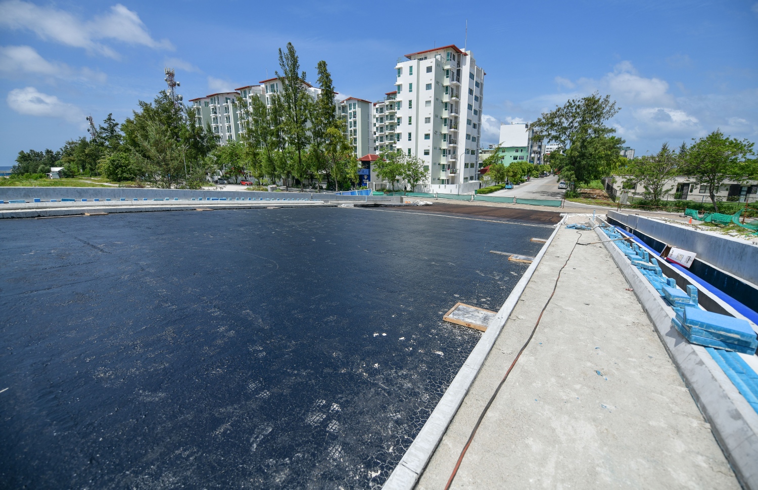 މާލެ: ޖޫން 23، 2020: ހުޅުމާލެ ފުރަތަ ފިޔަވައްސާ ދެ ވަނަ ފިޔަވަހި ގުޅާލަން އަޅާ ބްރިޖުތަކުގެ ފަހުގެ ފޮޓޯތައް.-- ނިޝާން އަލީ /މިހާރު