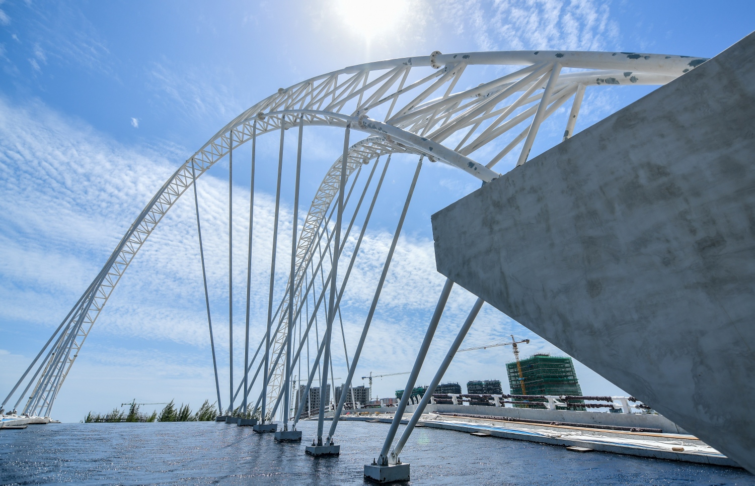 ހުޅުމާލެ ބްރިޖުތަކުގެ ފަހުގެ ފޮޓޯތައް