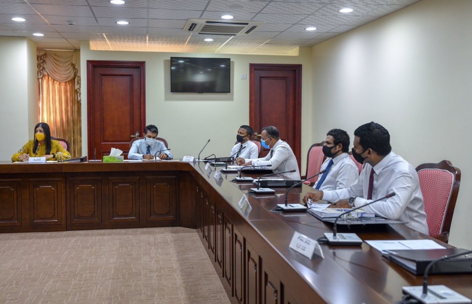 މިނިވަން މުއައްސަސާތަކާ ބެހޭ ކޮމިޓީ ކުރއަށް ދަނީ. --ފޮޓޯ./މަޖިލިސް