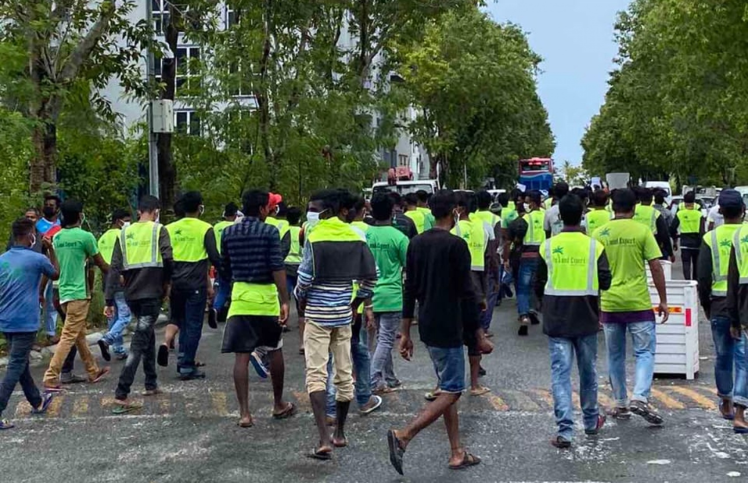 އައިލެންޑް އެކްސްޕާޓުގެ ބިދޭސީން ހުޅުމާލޭގައި މިއަދު މުޒާހަރާ ކުރަނީ.