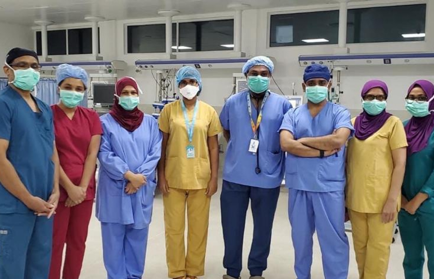 ކުޑަކުއްޖާގެ އޮޕަރޭޝަން ކުރި އޭޑީކޭ އާއި އައިޖީއެމްއެޗުގެ ޓީމް