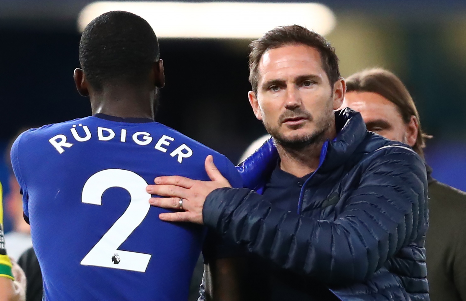 ޗެލްސީގެ މެޗެއްގެ ތެރެއިން އެ ޓީމުގެ ކޯޗު ފްރޭންކް ލަމްޕާޑް. -- ފޮޓޯ: އޭއެފްޕީ