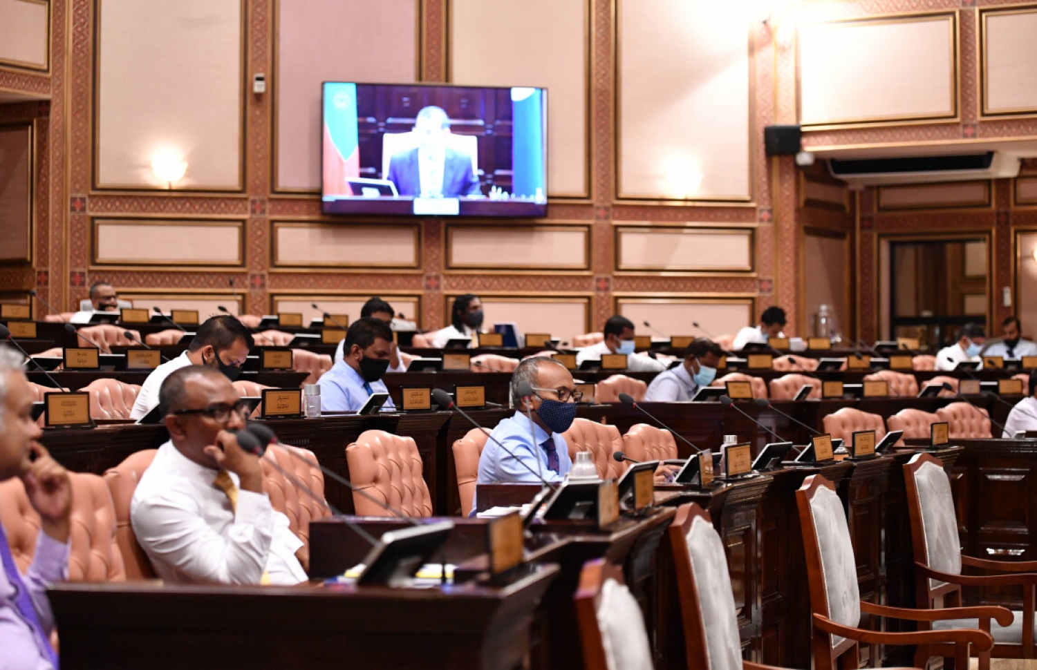 މަޖިލީހުގެ ޖަލްސާއެއް -- ފޮޓޯ/މަޖިލިސް