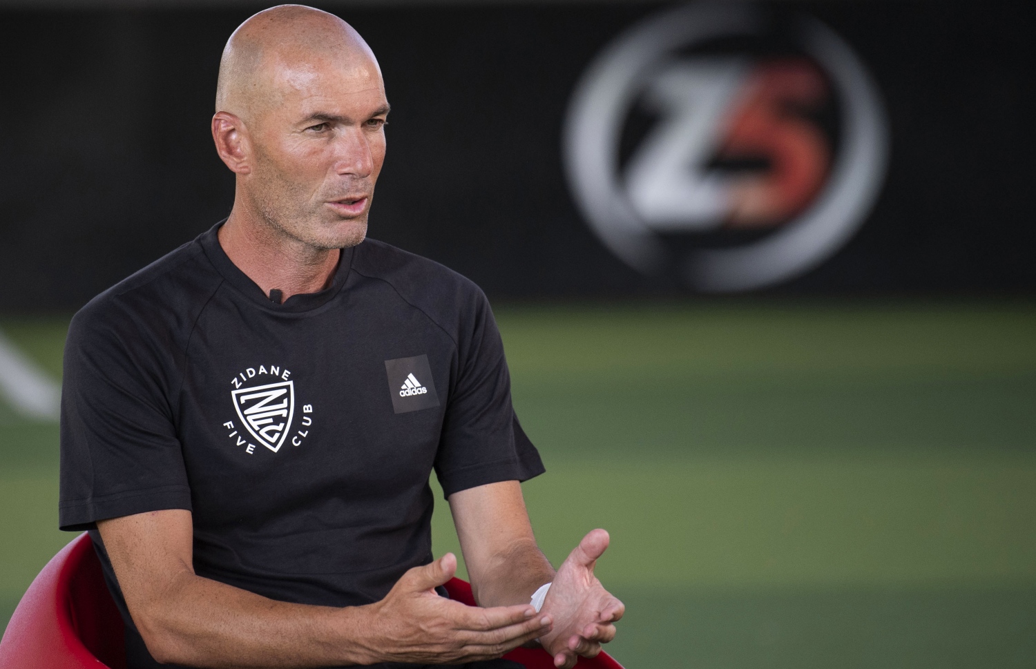 ޒިދާން އޭއެފްޕީ އަށް ހާއްސަ އިންޓަވިއުއެއްދެނީ. -- ފޮޓޯ: އޭއެފްޕީ