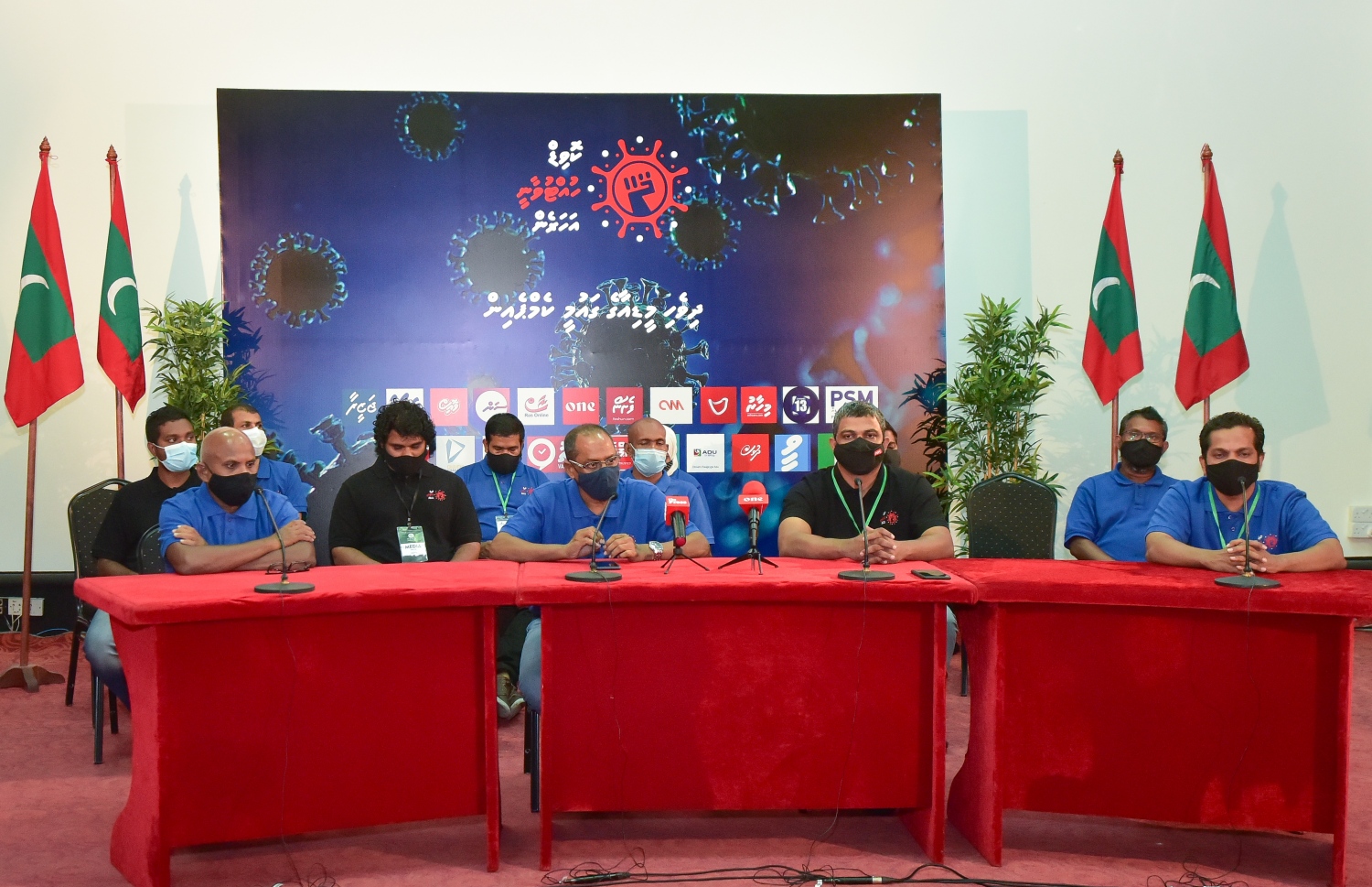 ކެމްޕެއިނާ ބެހޭ ގޮތުން ބޭއްވި ނޫސްވެރިންގެ ބައްދަލުވުމުން-- ފޮޓޯ: އަހުމަދު އަވްޝަން/ މިހާރު