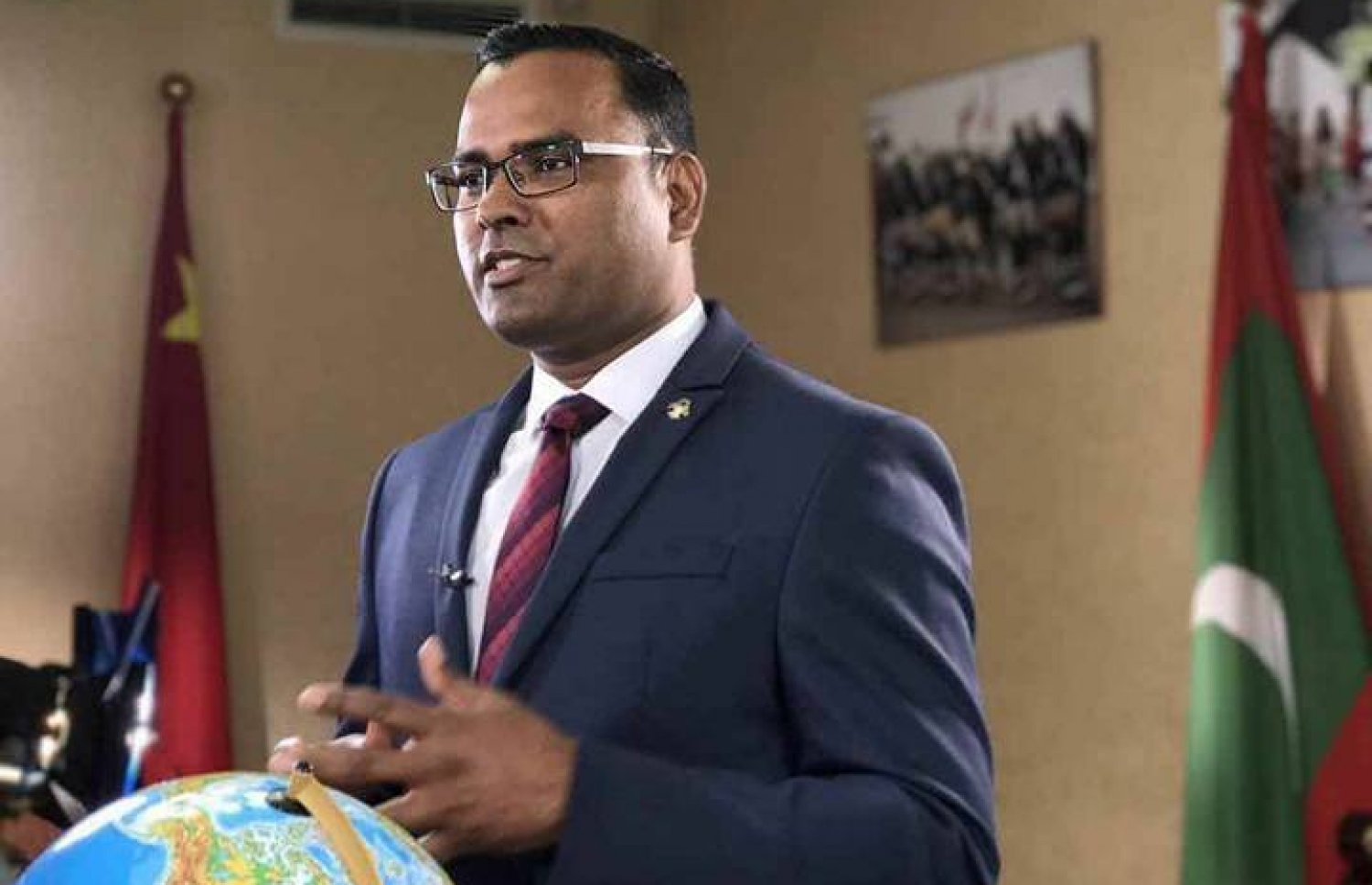 ކްރިކެޓް ބޯޑުގެ އާ ރައީސް ފައިސަލް.