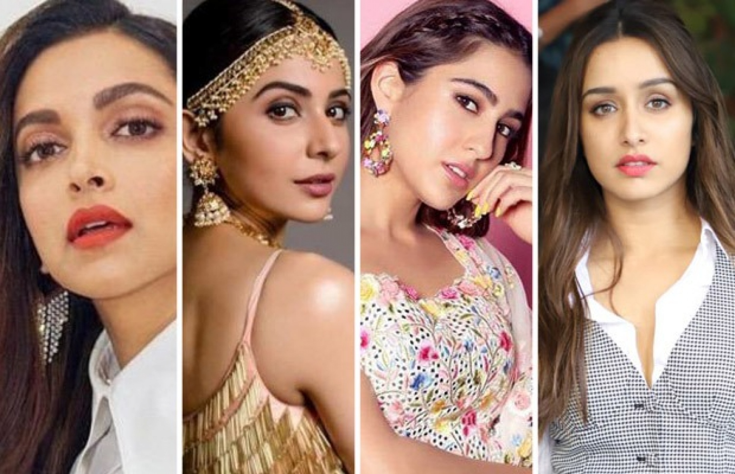 ޝްރަދާ، ސާރާ، ރަކުލް އަދި ދީޕިކާ.