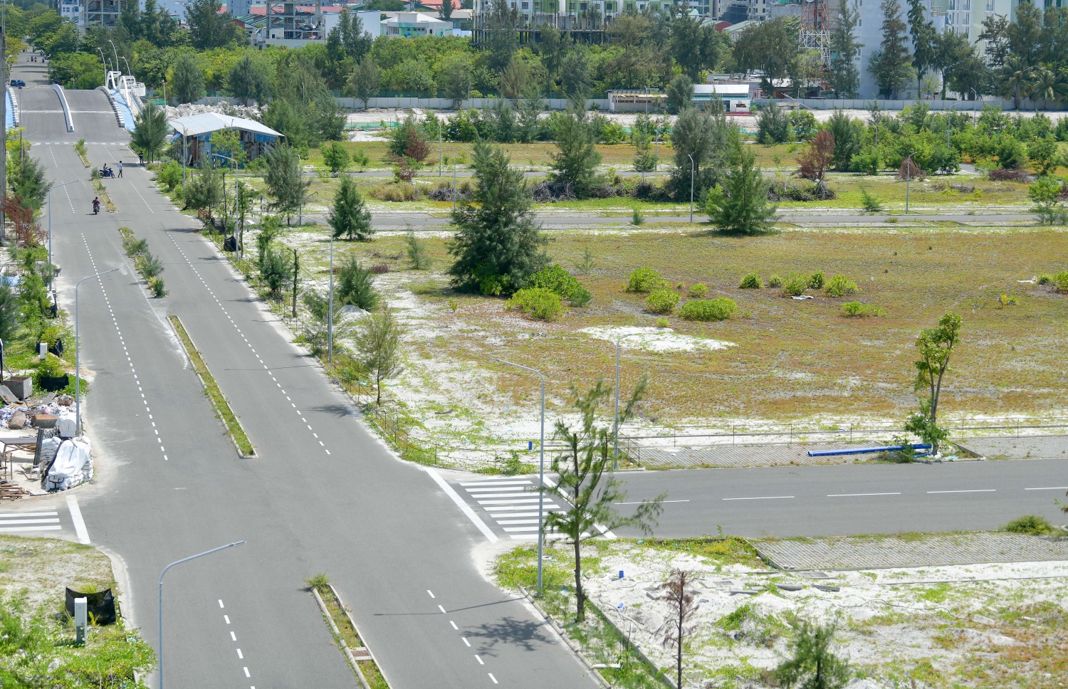 ހުޅުމާލޭގެ ދެވަނަ ފިޔަވަހީގެ މަގެއް- ފޮޓޯ:ނިޝާން އަލީ/ މިހާރު