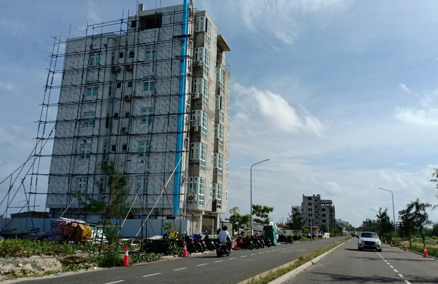 ހުޅުމާލޭގެ ދެ ވަނަ ފިޔަވަހީގައި އެންމެ ފުރަތަމަ މީހުން ދިރިއުޅެން ފެށި އިމާރާތް