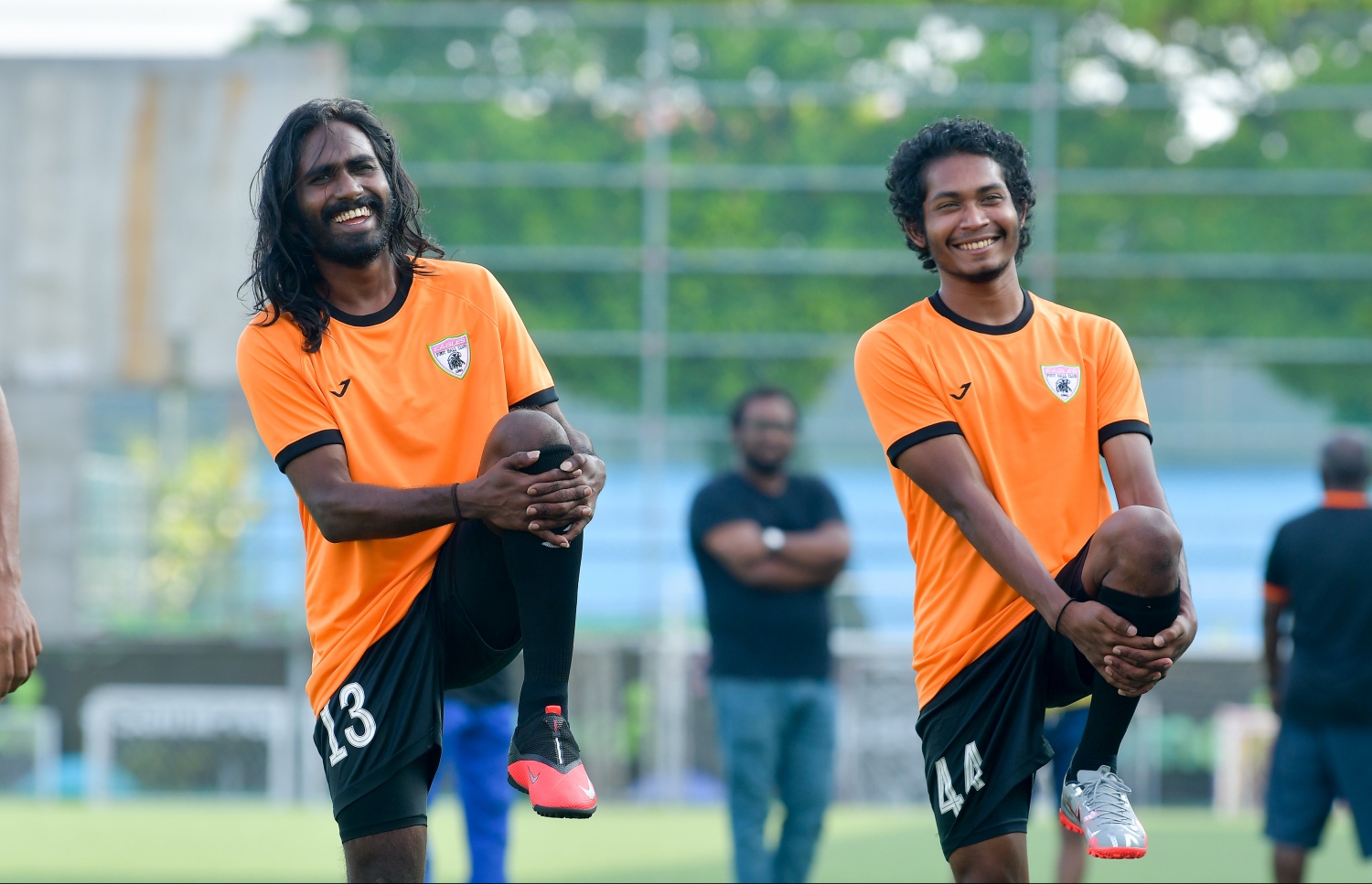 01 ނޮވެމްބަރ 2020: ޑިސެމްބަރު މަހު އަށް ވަނަ ދުވަހު ފަށަން ނިންމާފައިފައިވާ ރާއްޖޭގެ ފުޓްބޯޅަ ސީޒަނަށް އީގަލްސް އިން ޕްރީ ސީޒަން ޕްރެކްޓިސް ފެށުން--. ފޮޓޯ:ނިޝާން އަލި/މިހާރު