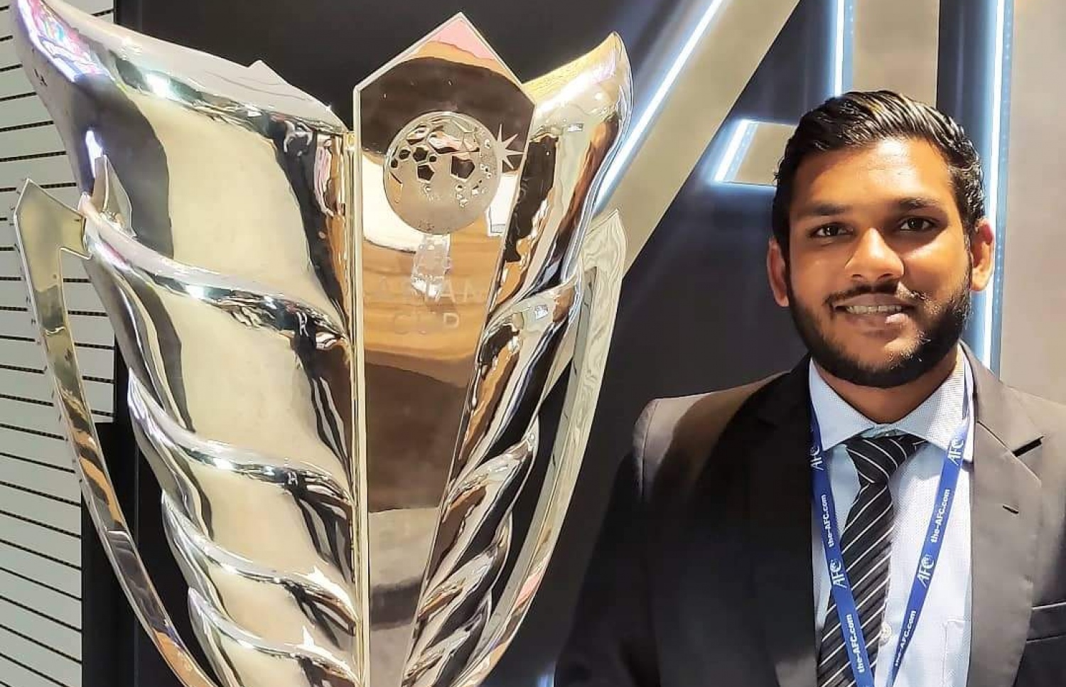 ރިޔާޒް އޭއެފްސީގެ އިދާރާގައި.