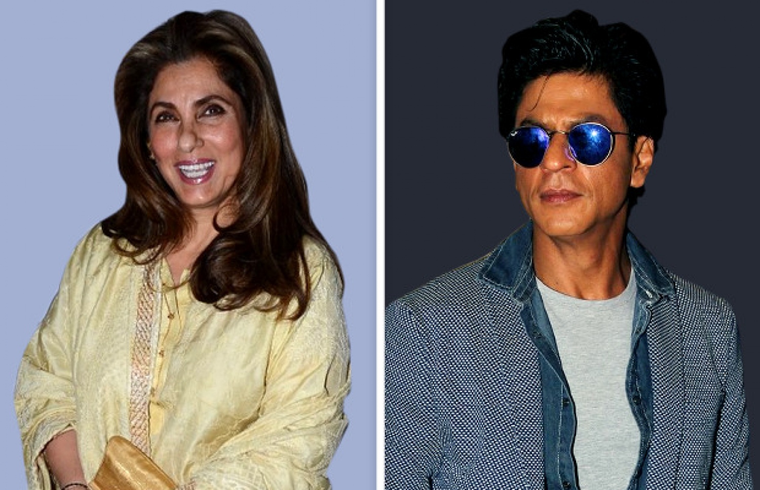 ޝާހްރުކާއި ޑިމްޕަލް.