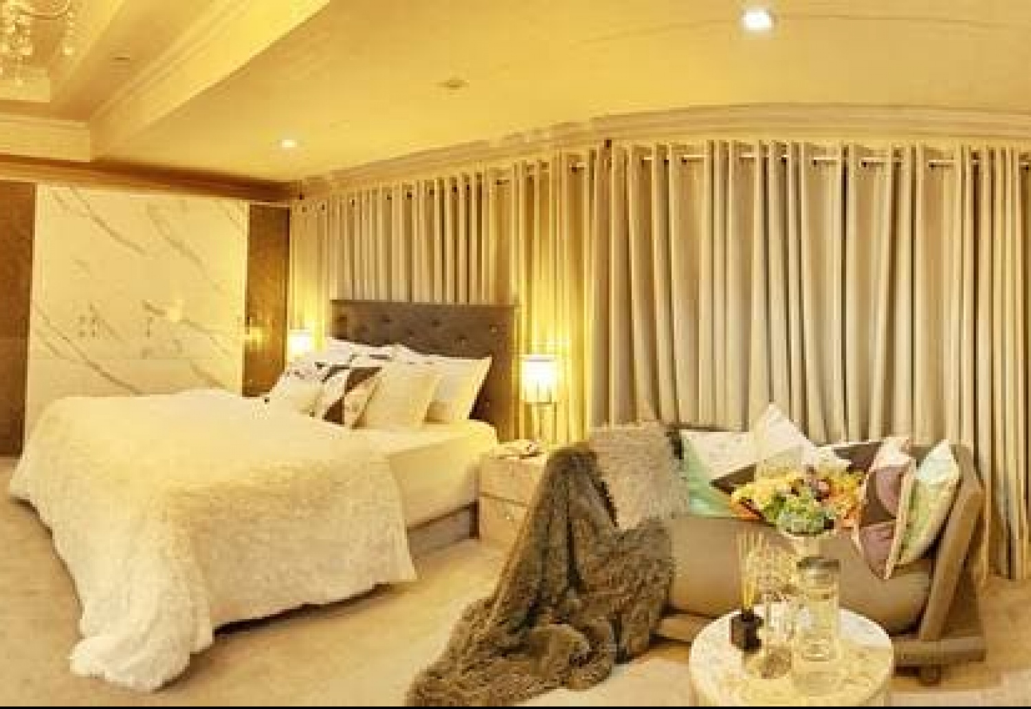 އައްޒަގެ އެޕާޓްމަންޓް: މުއާ އަމިއްލަ އަތުން ވަޑާންކޮށްގެން މިތަން ހެދީ އައްޒަ ބޭނުންވި ގޮތަށް.-- ފޮޓޯ: މުއާއްޒަ