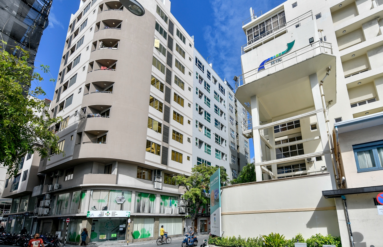 އެމްޑަބްލިއުއެސްސީގެ އިމާރާތް. އެ ކުންފުންޏަށް މިއަދު މިވަނީ 26 އަހަރުވެފައި