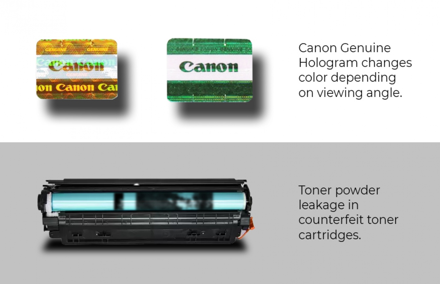 ކެނޯން ޕްރިންޓަރަށް ޕޭކް ކާޓްރިޖް ލުމުން ކުރިމަތިވާ އެއް މައްސަލަކީ ކުލަ ލީކް ވުން