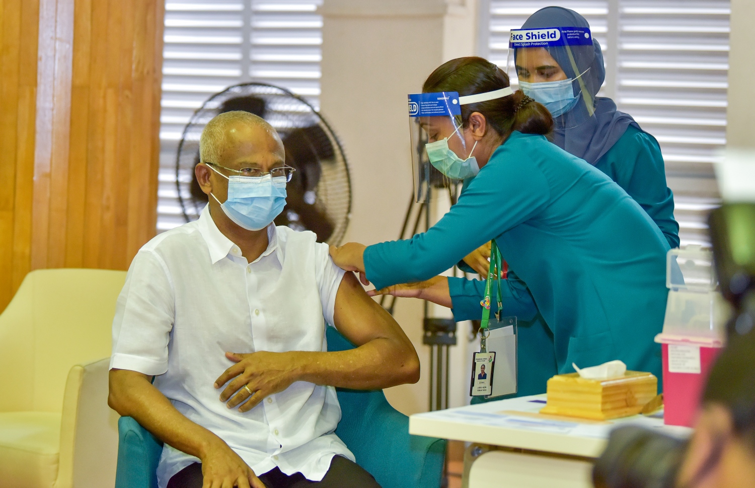 ރާއްޖޭގައި ކޮވިޑް ވެކްސިން ދިނުމުގެ ޕްރޮގްރާމް ފެށުން