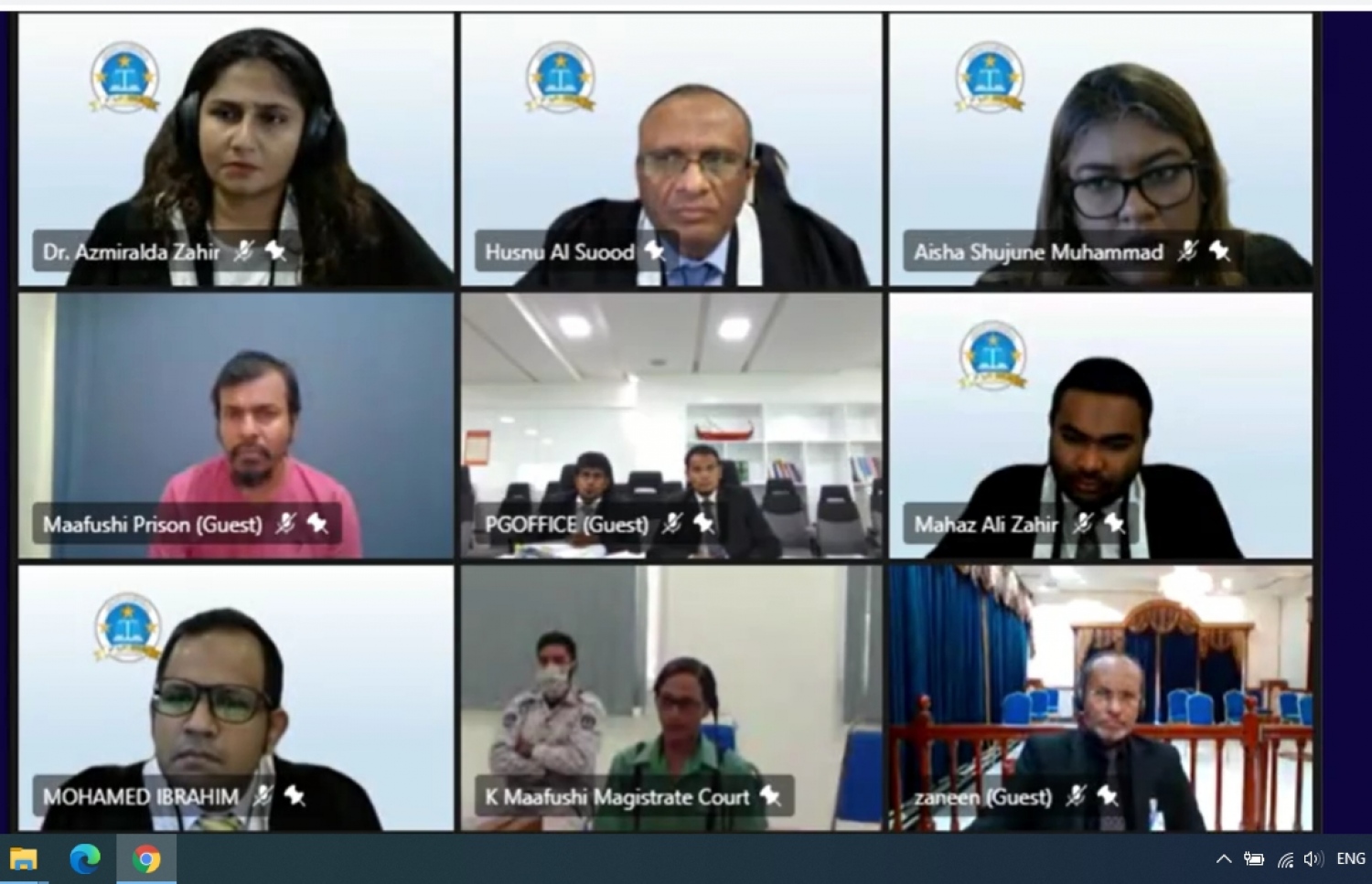 މިއަދުގެ އަޑުއެހުމުގެ ސްކްރީންޝޮޓެއް: މިއަދު ހެކިބަސް ނެގީ ޝީރީނާ އެކު އެއް ގެއެއްގައި އުޅުނު މީހެއްގެ ހެކިބަސް