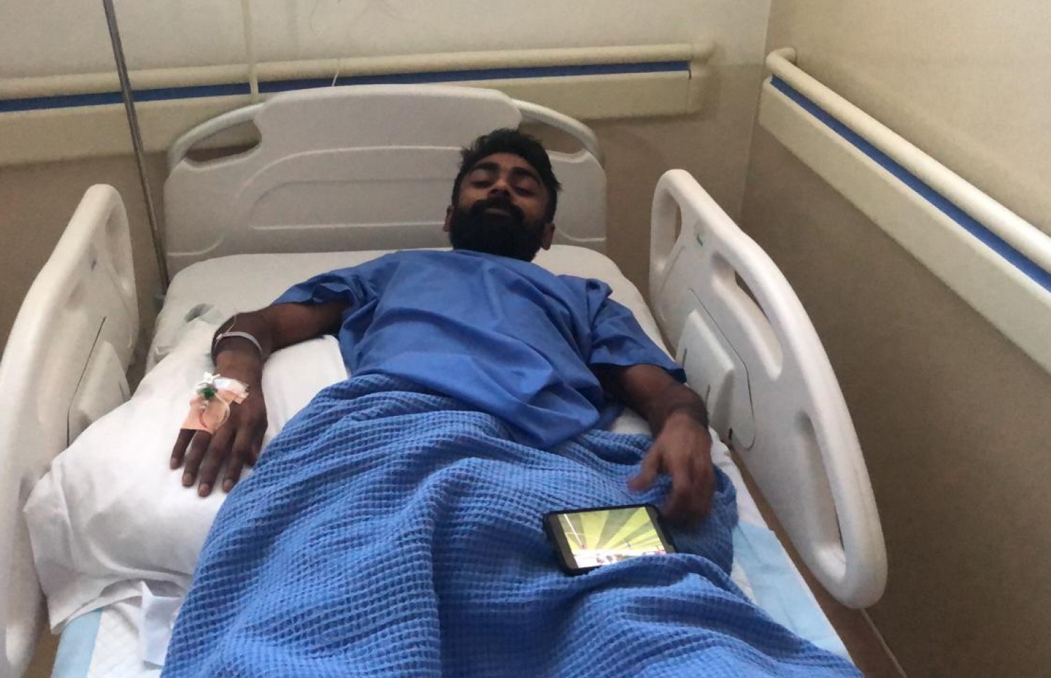 އޮޕަރޭޝަނަށް ފަހު ރިޒޭ.-- ފޮޓޯ: ކްލަބް އީގަލްސް