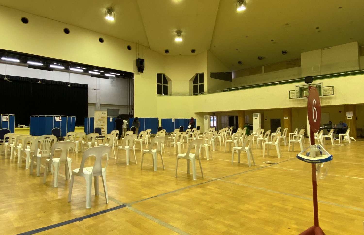 ސޯޝަލް ސެންޓަރުގައި ގާއިމްކޮށްފައިވާ ވެކްސިނޭޝަން ސެންޓަރު އިއްޔެ ހުހަށް.-