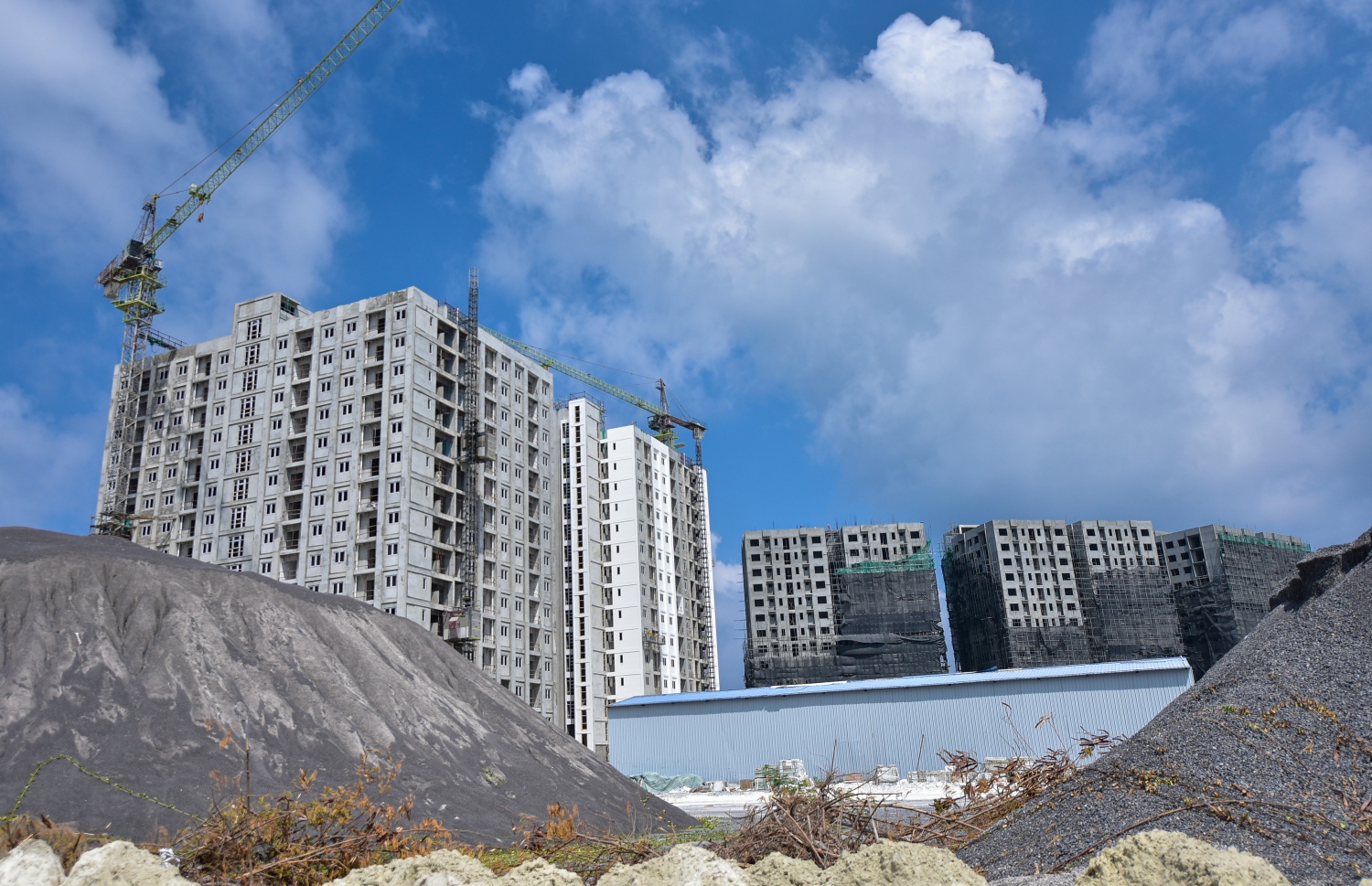 ސްޓެލްކޯގެ ފްލެޓްތައް: މިތަންތަނުގައި ދެތިން މަސް ތެރޭގައި ދިރިއުޅެން ފެށޭވަރަށް ވަނީ ނިމިފައި. -- ފޮޓޯ/ މިހާރު