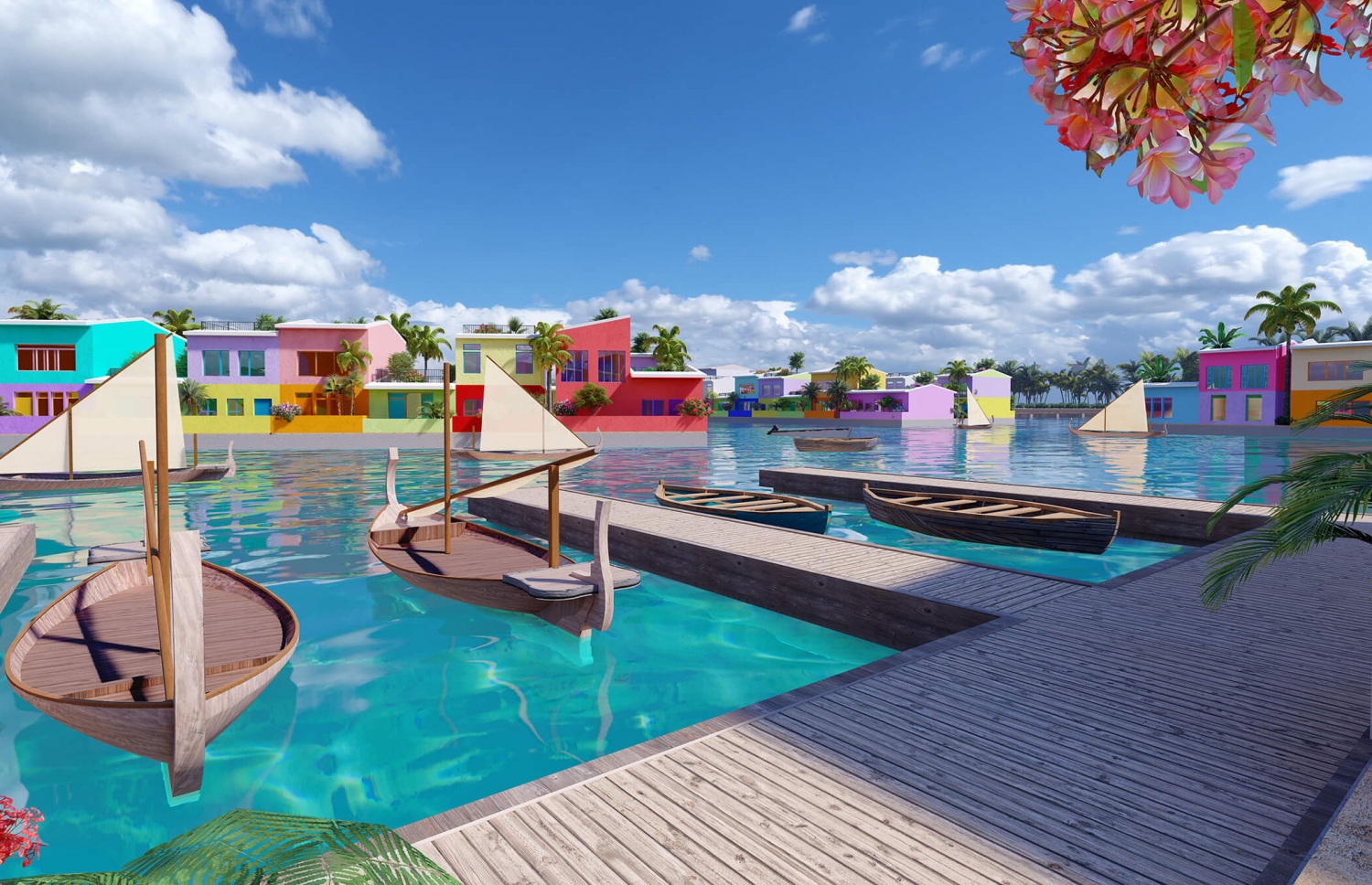 ފްލޯޓިން ސިޓީގެ ގެތަކަށް ދިއުމަށް އޮންނަ ޖެޓީތައް