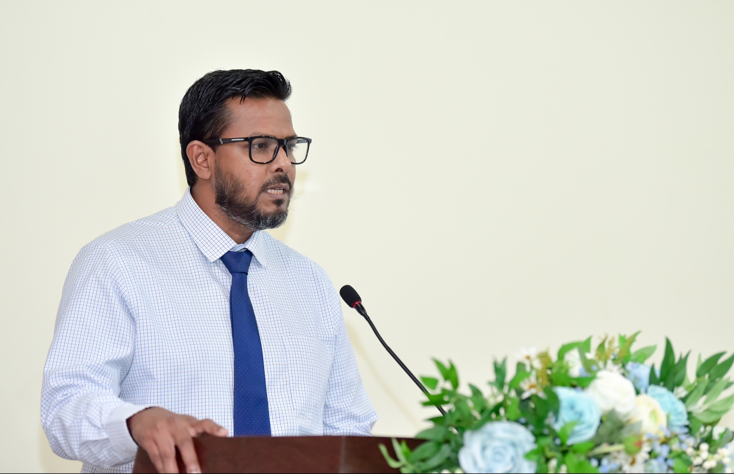 އޮޑިޓާ ޖެނެރަލް އަދި ސީއޭގެ ރައީސް ޒިޔަތު ސްޓްރެޓެޖިކް އެކްޝަން ޕްލޭނާ ގުޅޭގޮތުން ވާހަކަދައްކަވަނީ-- ފޮޓޯ: ނިޝާން އަލީ/މިހާރު