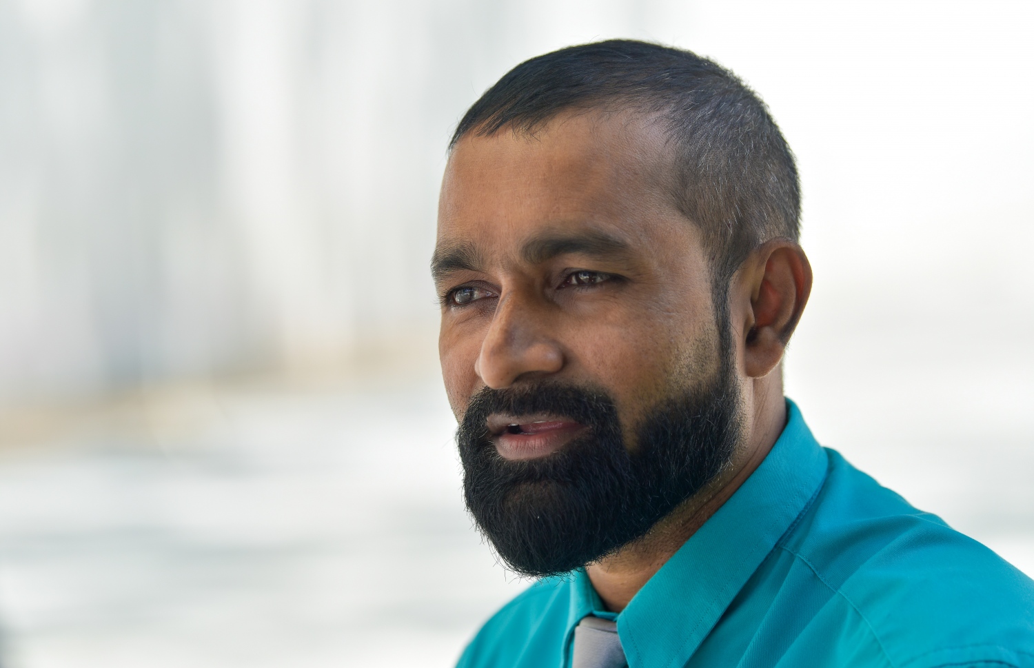 އިއްބެ، "މިހާރު" އަށް އިއްޔެ އިންޓަވިއު ދެނީ.-- ފޮޓޯ: އަހުމަދު އަވްޝަން/ މިހާރު