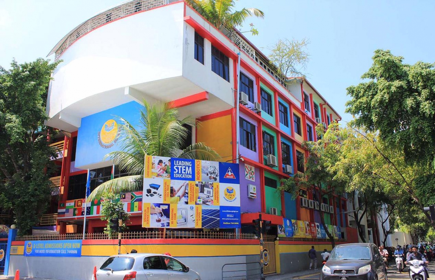 އައިލެންޑާސް އެޑިއުކޭޝަނުން ހިންގާ ބިލަބޮންގް ހައި އިންޓަނޭޝަނަލް ސްކޫލް -- ފޮޓޯ: ހުސެއިން ވަހީދު/ މިހާރު