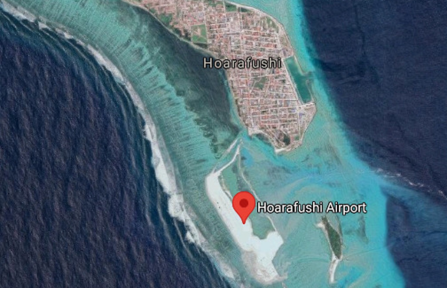 ހޯރަފުށީ ފަޅުން ބިން ހިއްކައިގެން އެއާޕޯޓު ހެދި އިރު، އެ ރަށާ ގުޅާލާފައިވަނީ ކޯޒްވޭ އަކުން