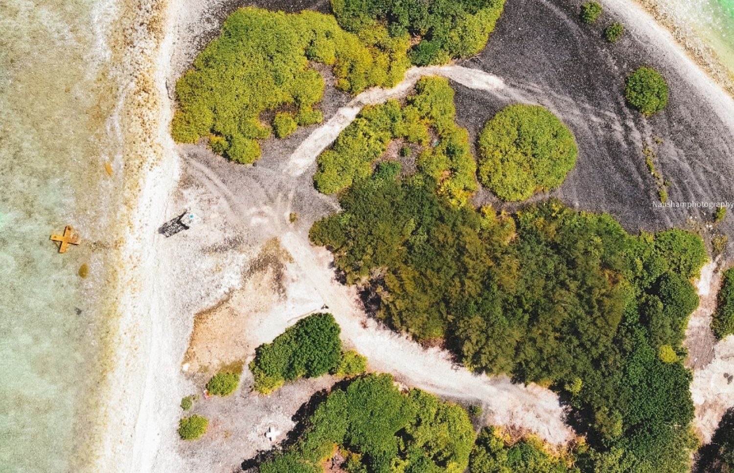 ރާއްޖޭގެ އެންމެ އުތުރު ފާހަގަ ކުރުމަށް ޖަހާފައިވާ ބައްތި ފެންނަ، މަތިން ނަގާފައިވާ ފޮޓޯއެއް