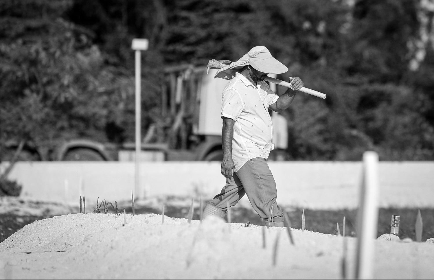 މާލެ- މޭ 21، 2021: ކޮވިޑް-19 ގެ ސަބަބުން މަރުވާ މީހުން ވަޅުލުމަށް ހުޅުމާލެ ސަހަރާގައި ވަޅު ކޮންނަނީ، އެތަނުގައި މަސައްކަތް ކުރާ ޖަމާއަތްތެރިން ބުނާ ގޮތުގައި ކޮވިޑް ޖެހިގެން މަރުވާ މީހުން ގިނަވުމުގެ ސަބަބުން ބަލަ ބަލާ ތިއްބާ އެ ސަހަރާ ދަނީ ފުރެމުން--. ފޮޓޯ: ނިޝާން އަލީ/މިހާރު