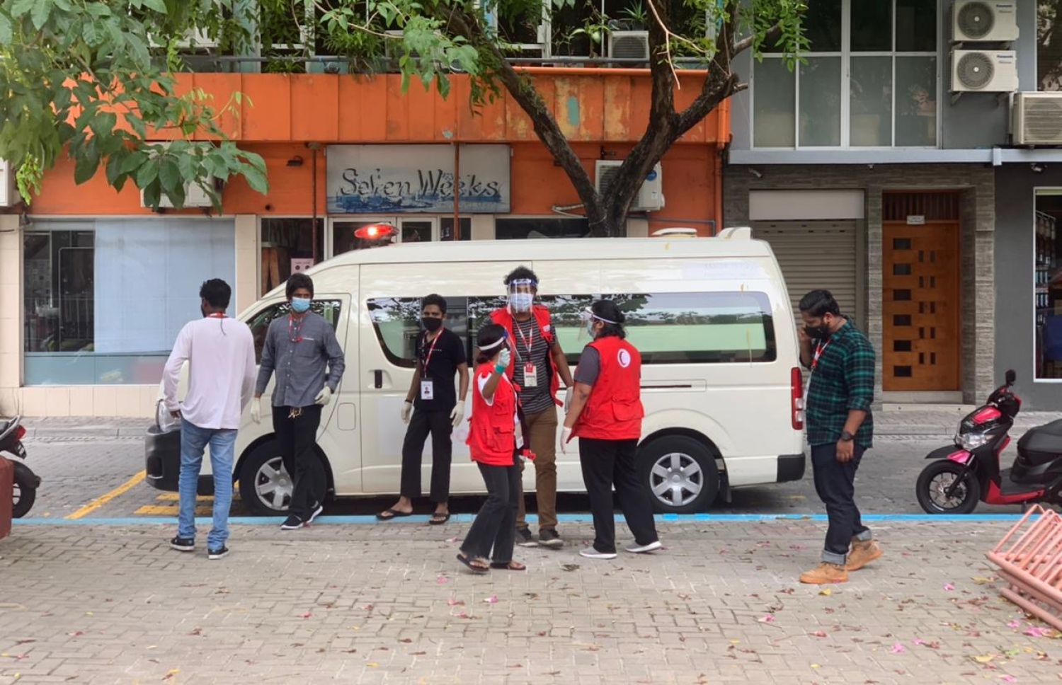 އަލިފާނުގެ ހާދިސާއާ ގުޅިގެން ހާލުގައި ޖެހުނު މީހުން ގެސްޓްހައުސްތަކަށް ބަދަލުކުރަނީ--