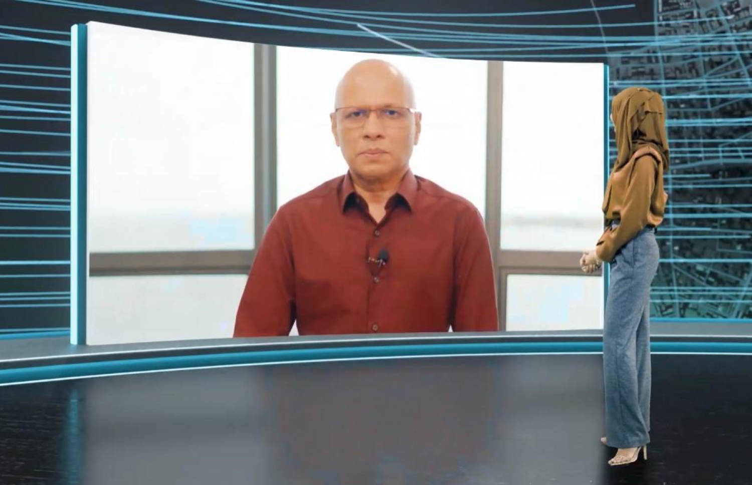 މިއަދު ބޭއްވި #ނެޓްހެޔޮ އިވެންޓްގައި ދިރާގުގެ ސީއީއޯ އިސްމާއިލް ރަޝީދު ވާހަކަދައްކަވަނީ.-- ފޮޓޯ: ރައީސް އޮފީސް