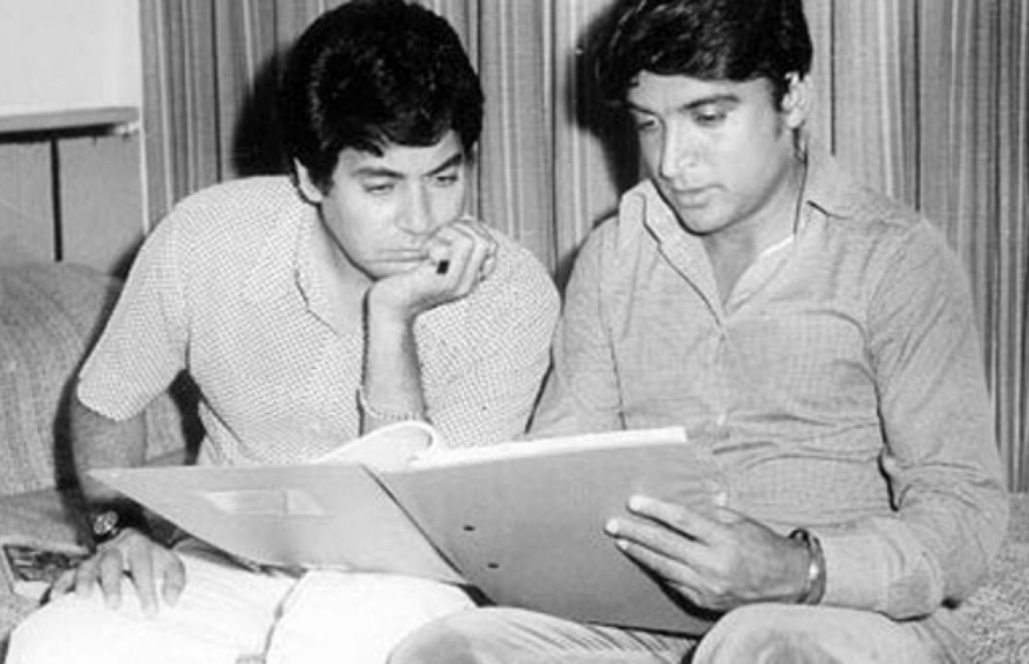 ސާލިމާއި ޖާވިދުގެ ޒުވާން ދުވަސްވަރު.